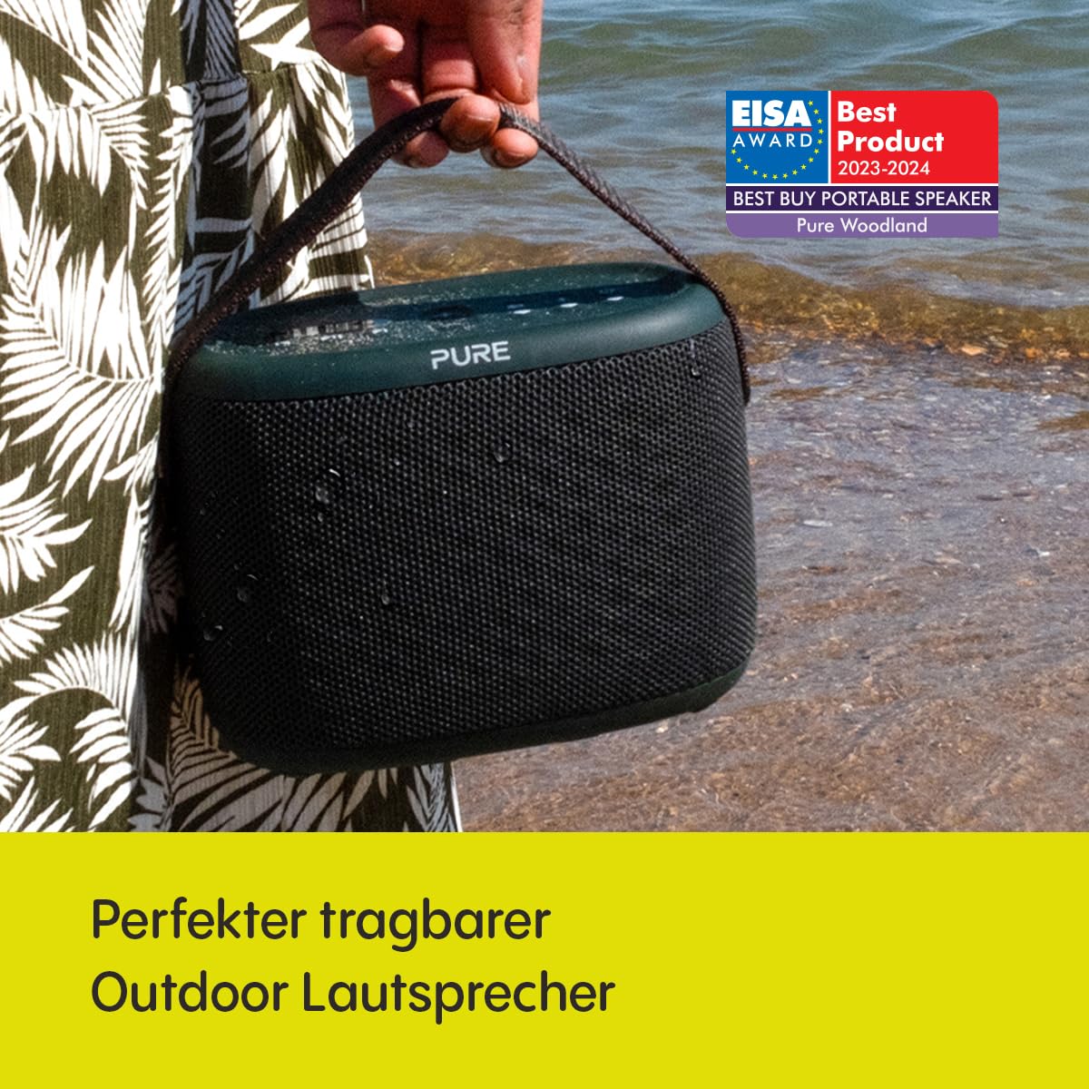 pure-woodland-tragbarer-bluetooth-lautsprecher-mit-dab-fm-radio-10w-ip67-14h-akk image 2