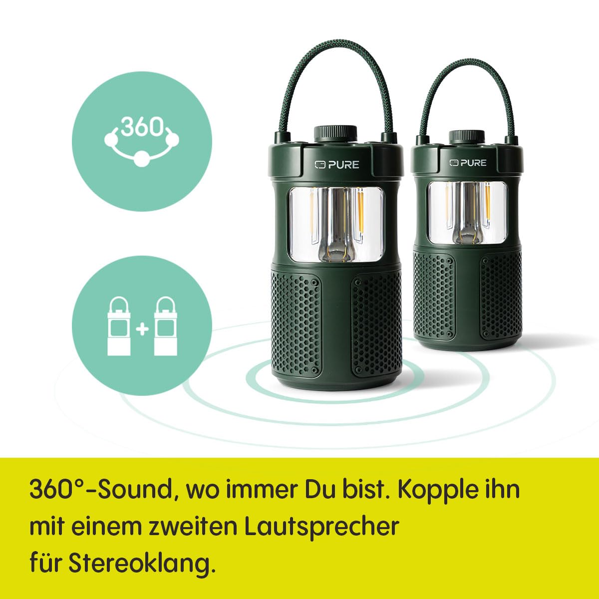 pure-woodland-glow-outdoor-lautsprecher-mit-led-lampe-bluetooth-5-3-360-sound-ip image 5