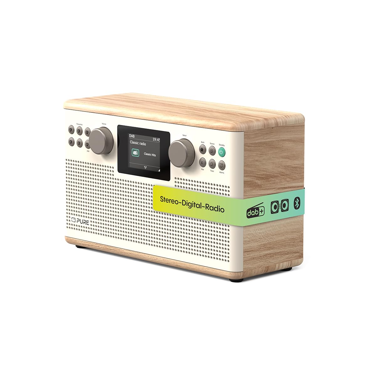 pure-classic-h6-kaffeebraun-walnuss-hi-fi-stereo-dab-radio-und-tisch-musikanlage image 7
