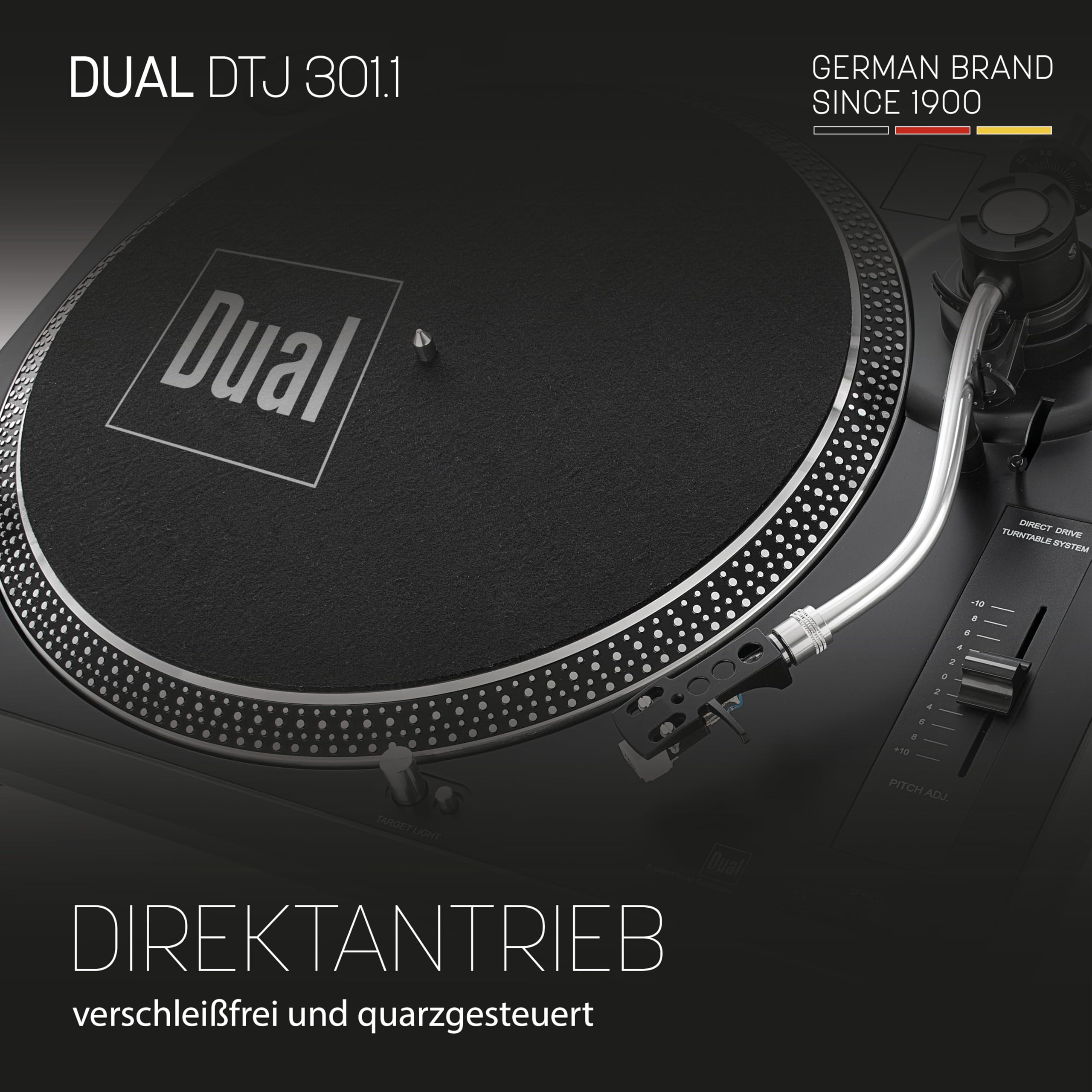 dual-dtj-301-1-usb-dj-plattenspieler-33-45-u-min-pitch-control-magnet-tonabnehme image 6