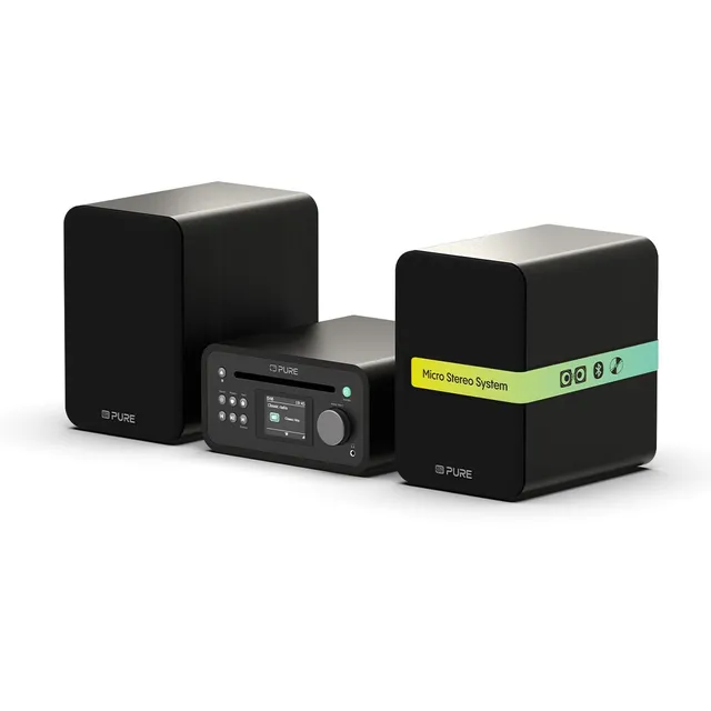 pure-classic-stereo-mini-mikro-hifi-anlage-mit-cd-player-dab-radio-bluetooth-5-3 image 1