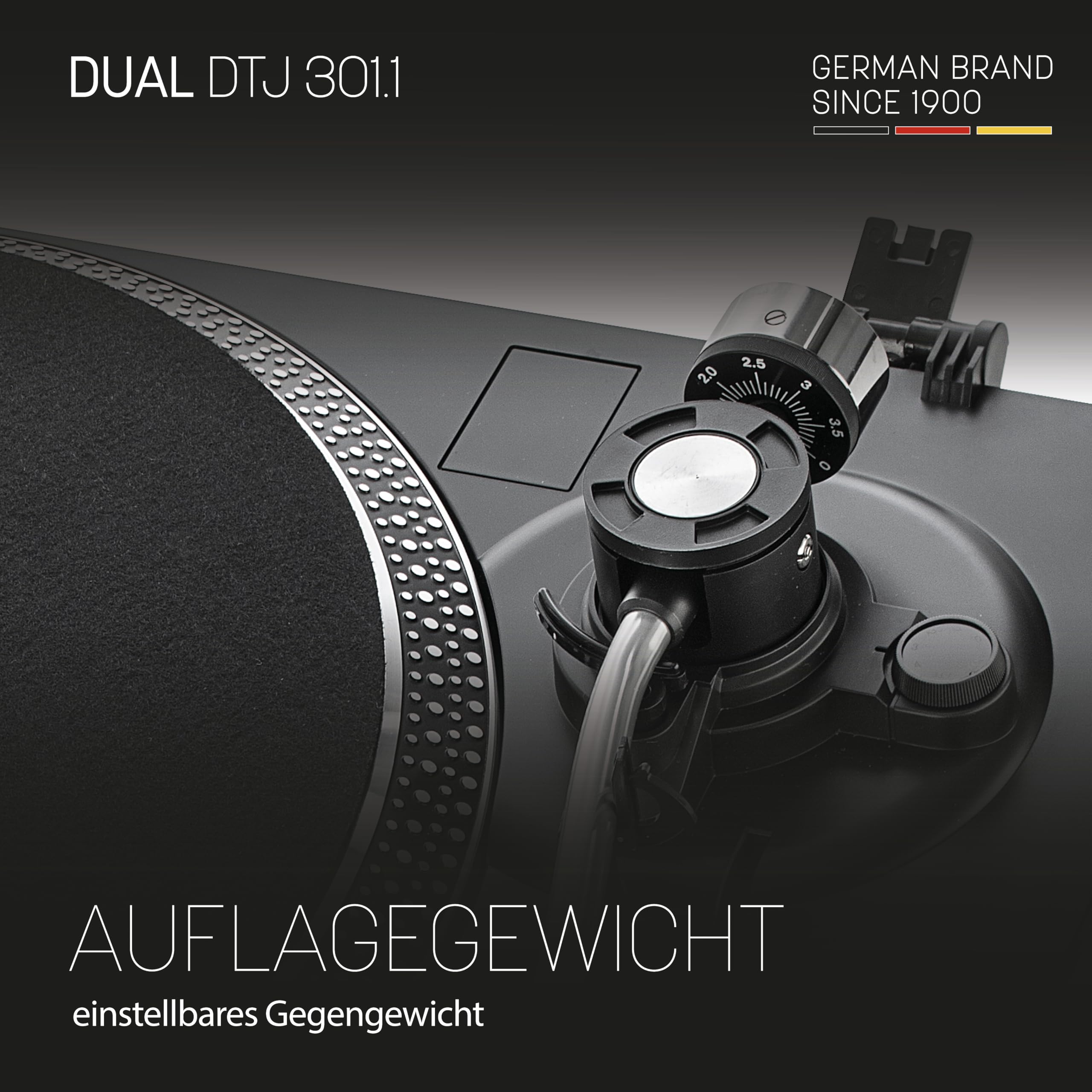 dual-dtj-301-1-usb-dj-plattenspieler-33-45-u-min-pitch-control-magnet-tonabnehme image 4