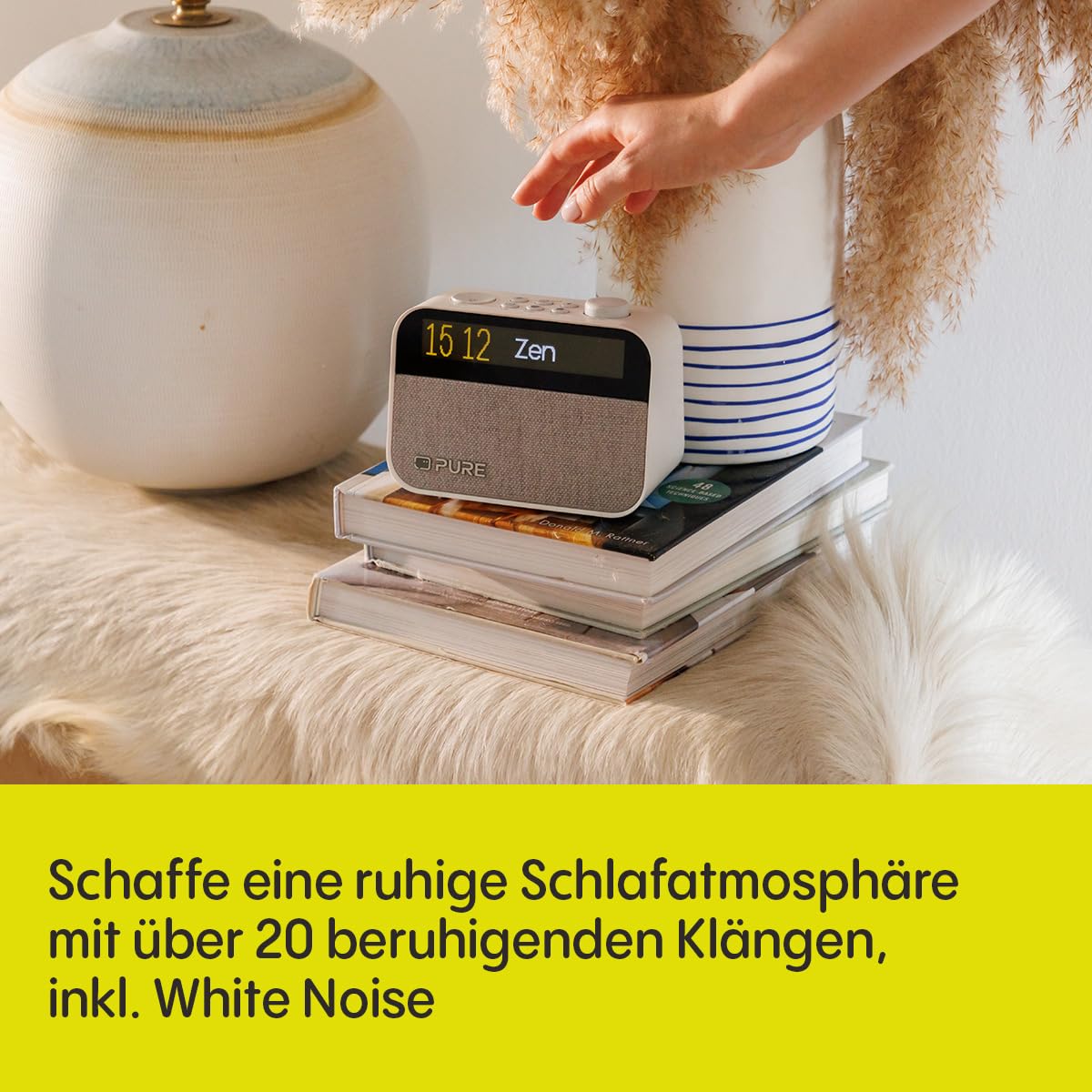 pure-moment-radiowecker-mit-dab-fm-bluetooth-white-noise-wake-up-light-wei image 5