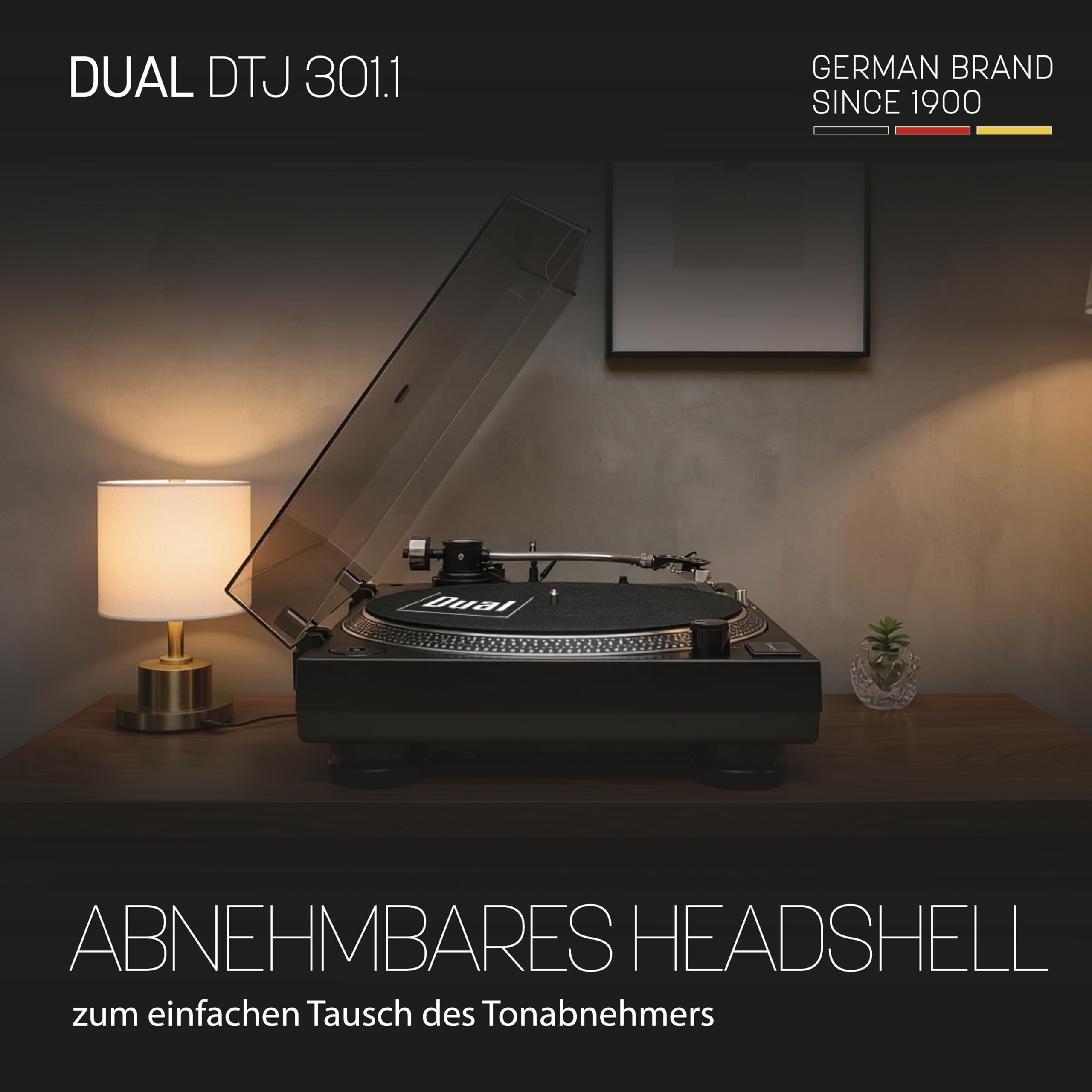 dual-dtj-301-1-usb-dj-plattenspieler-33-45-u-min-pitch-control-magnet-tonabnehme image 5