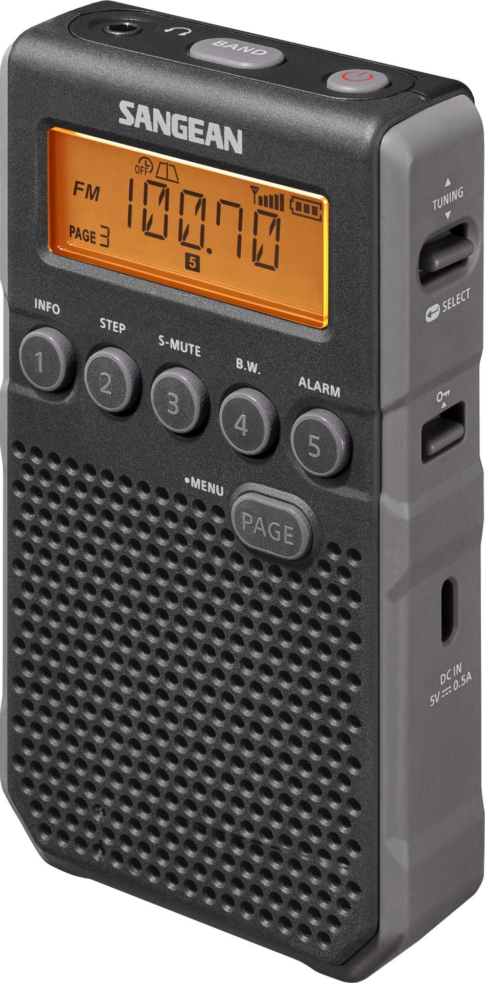 sangean-dt-800-pocketradio-taschenradio-mit-ukw-am-40-senderspeichern-und-dbb-sc image 2