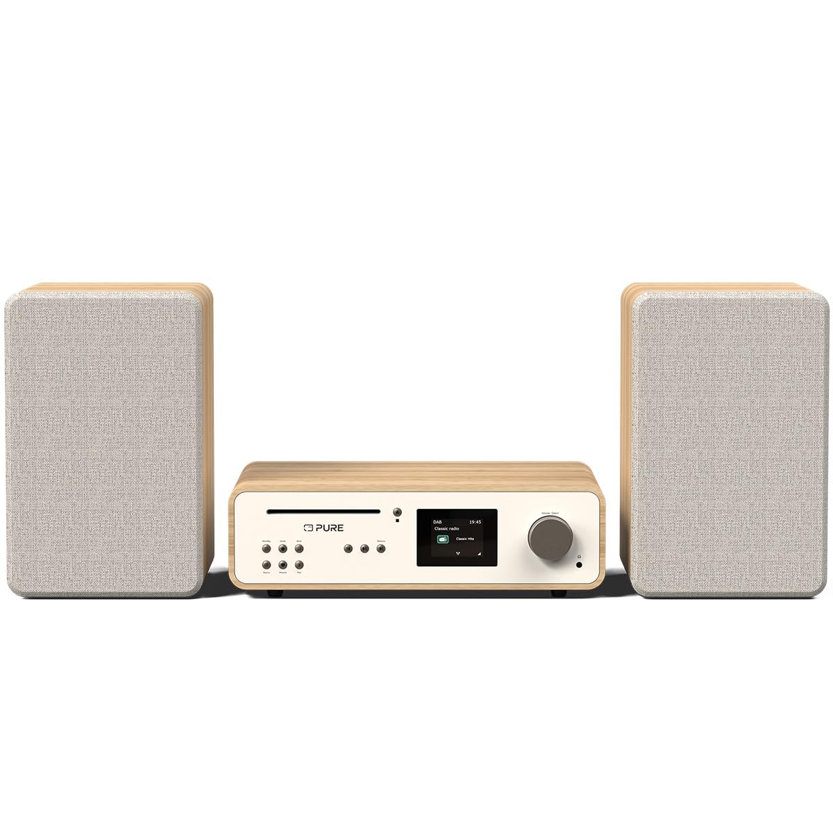 pure-classic-stereo-hifi-musik-system-100w-internetradio-dab-fm-bluetooth-cd-usb image 1