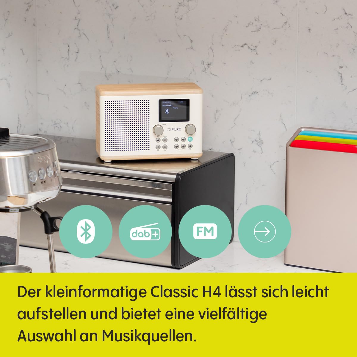pure-classic-h4-dab-k-chenradio-mit-bluetooth-5-3-10w-lautsprecher-2-4-tft-farbd image 3