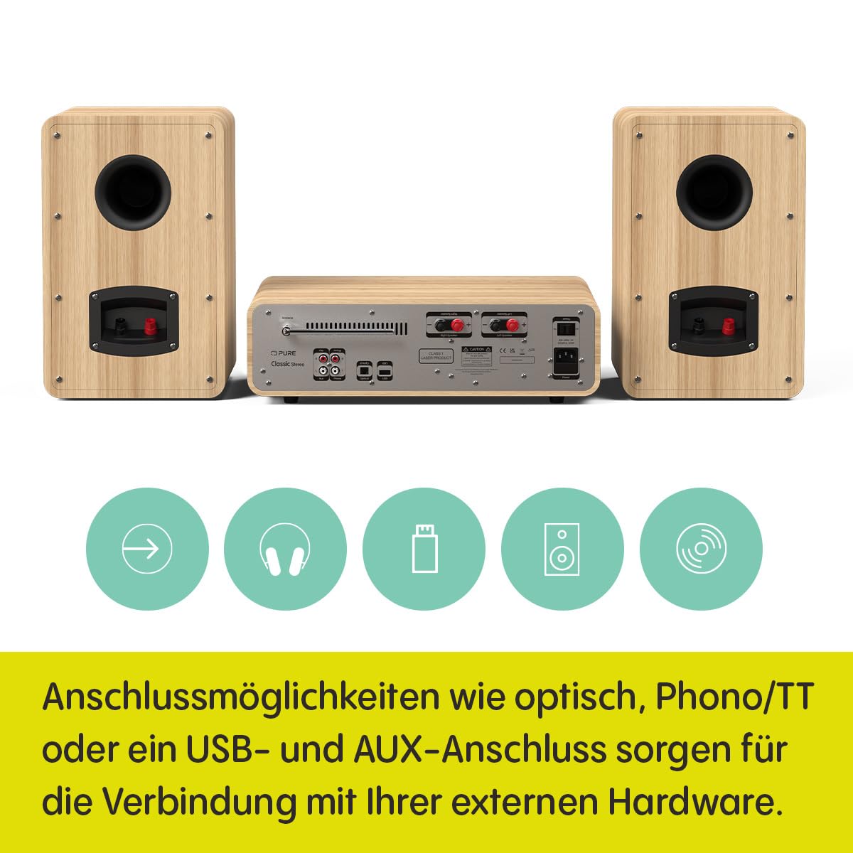 pure-classic-stereo-hifi-musik-system-100w-internetradio-dab-fm-bluetooth-cd-usb image 4