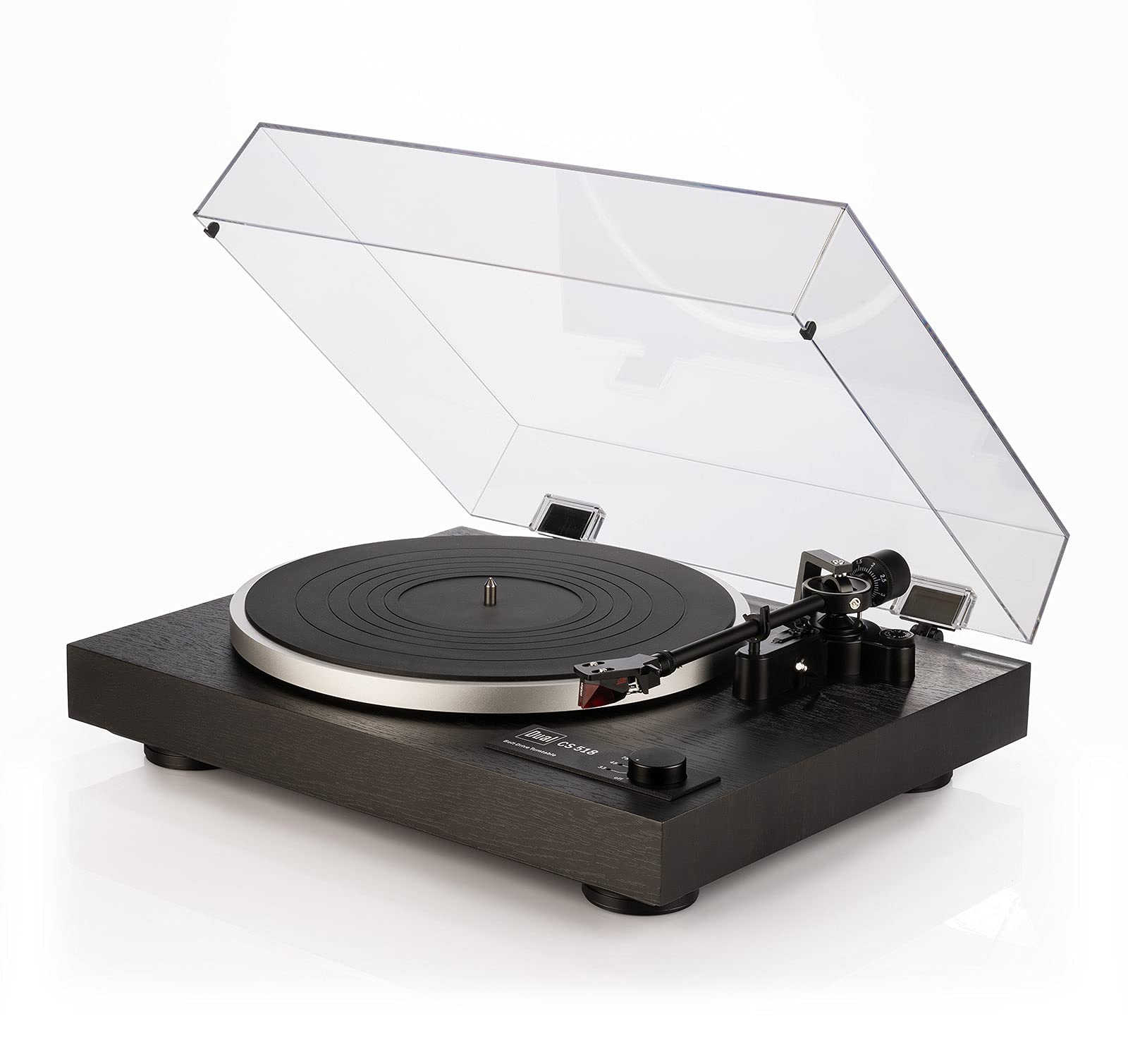 dual-cs-518-hifi-plattenspieler-mit-riemenantrieb-drei-geschwindigkeiten-ortofon image 1
