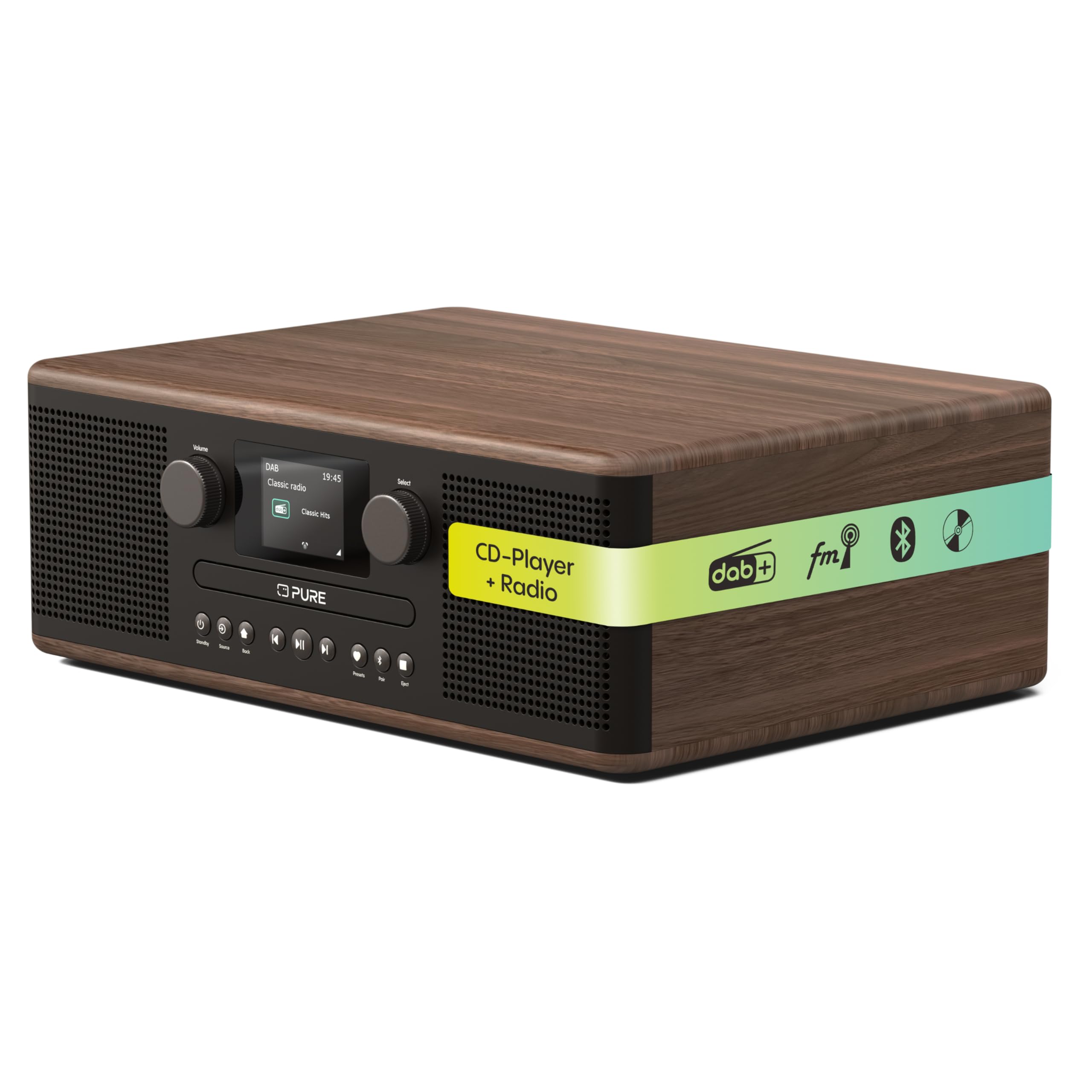 pure-classic-c-d6-cd-player-mit-dab-digitalradio-ukw-bluetooth-5-3-2-15-w-usb-au image 7