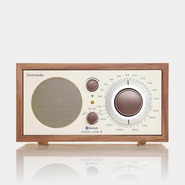 tivoli-audio-model-one-bt-bluetooth-am-fm-tischradio-mit-handgefertigtem-holzgeh image 1