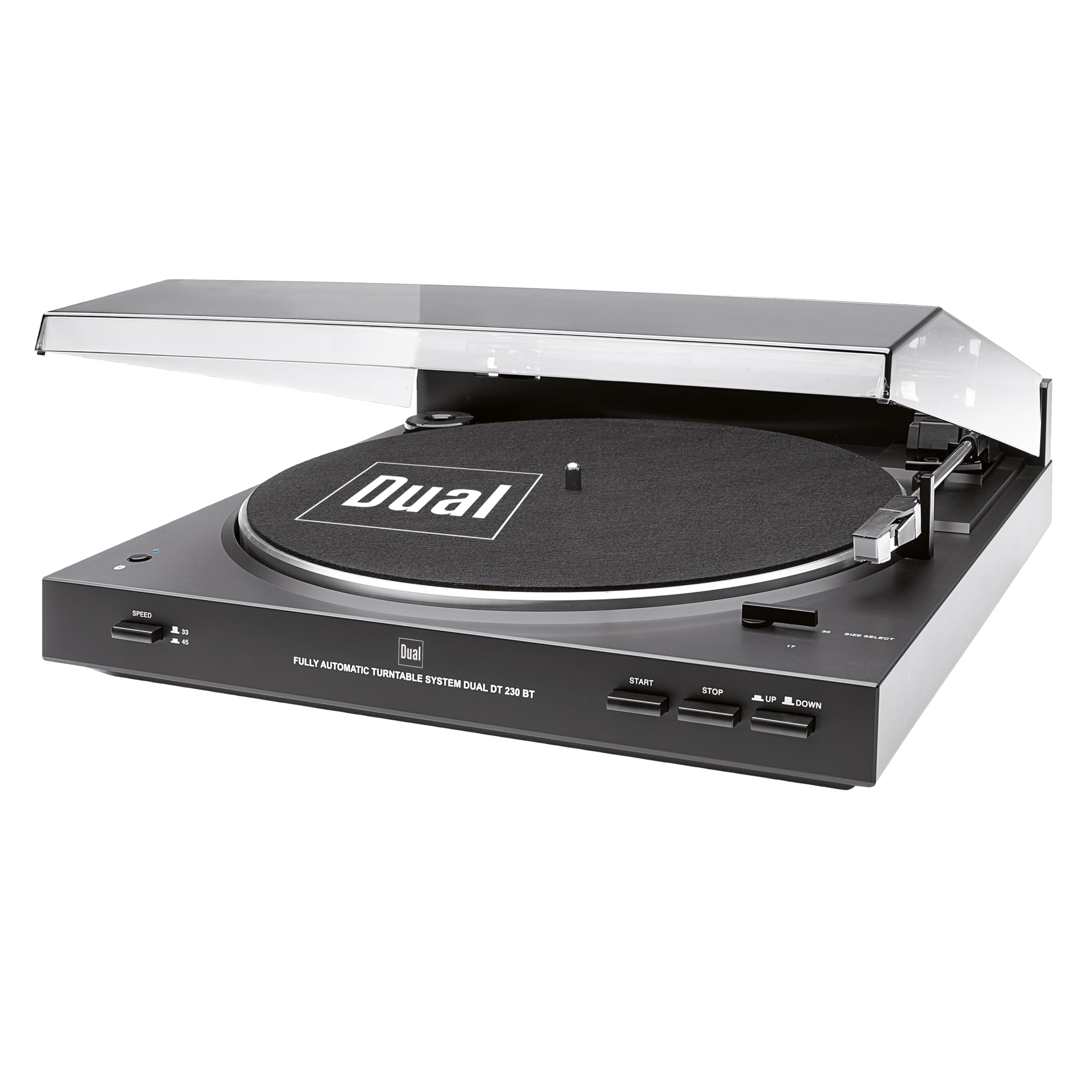 dual-dt-230-bt-vollautomatik-plattenspieler-mit-bluetooth-33-45-u-min-und-umscha image 1