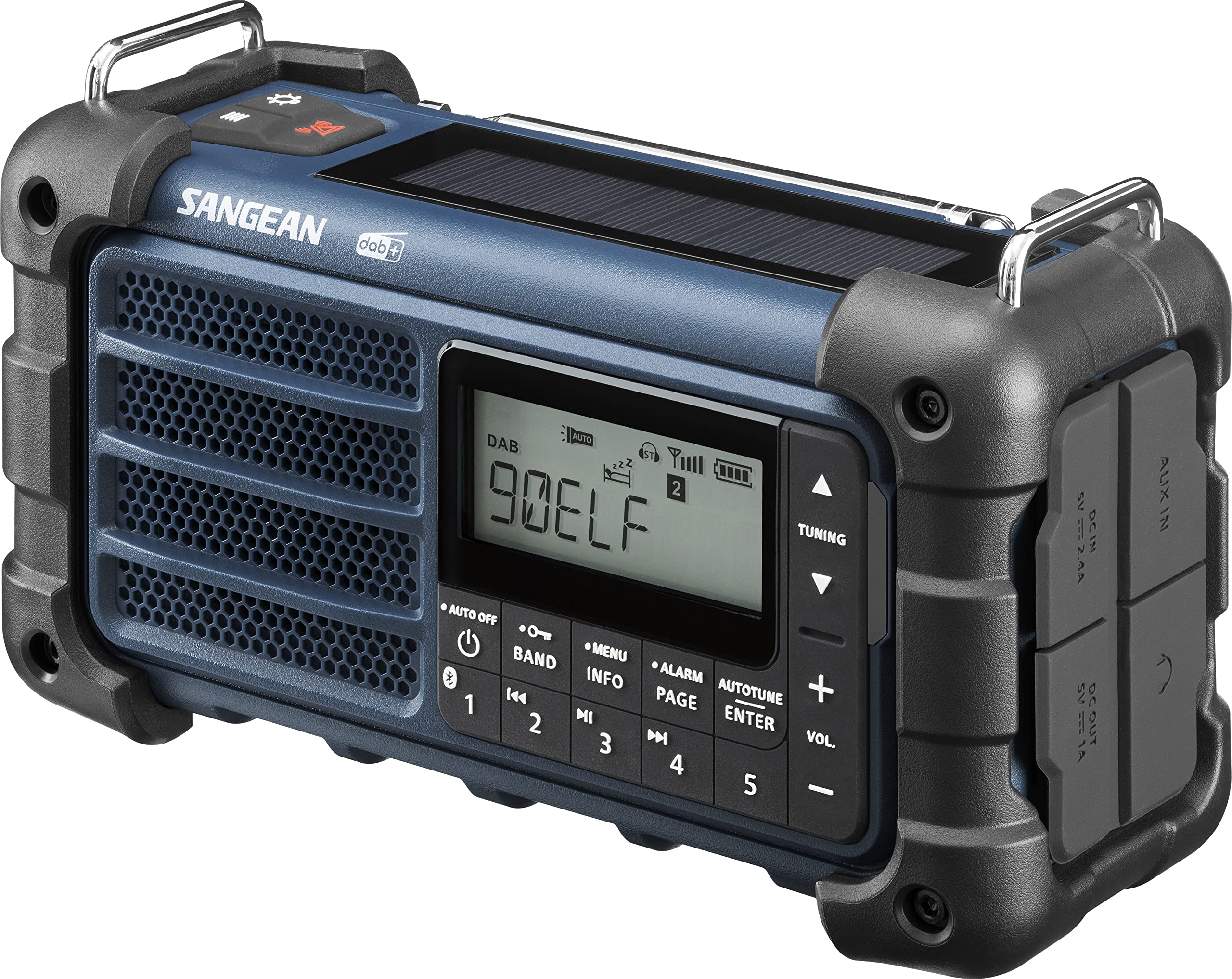 sangean-mmr-99-dab-notfallradio-mit-handkurbel-solar-bluetooth-led-taschenlampe- image 2