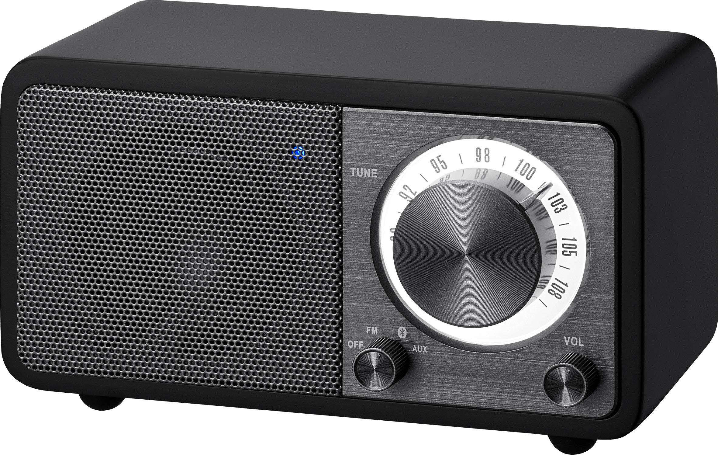 sangean-wr-7-tragbares-retro-radio-mit-ukw-bluetooth-und-echtholz-geh-use-integr image 2