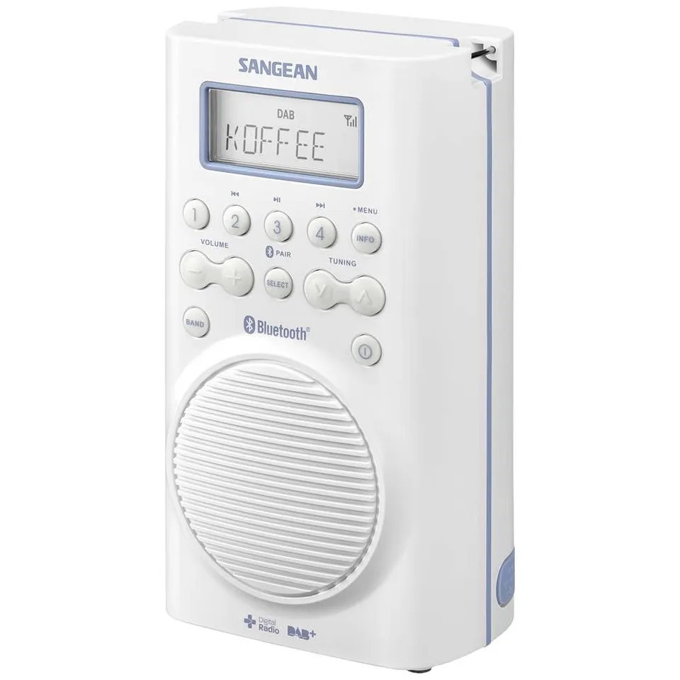 sangean-h-205-bt-wasserdichtes-dab-ukw-radio-mit-bluetooth-jis7-8-senderspeicher image 1