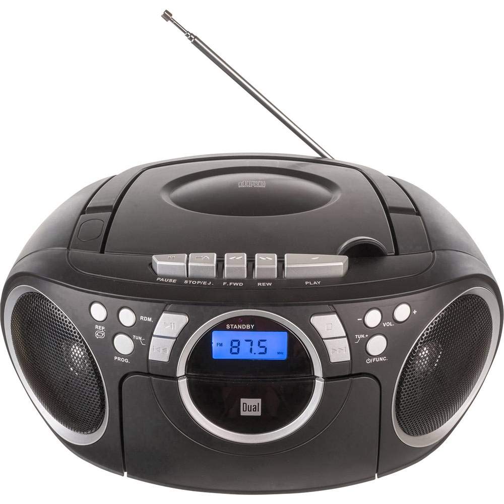 dual-p-70-kassettenradio-mit-cd-ukw-radio-boombox-aux-eingang-und-netz-batterieb image 2