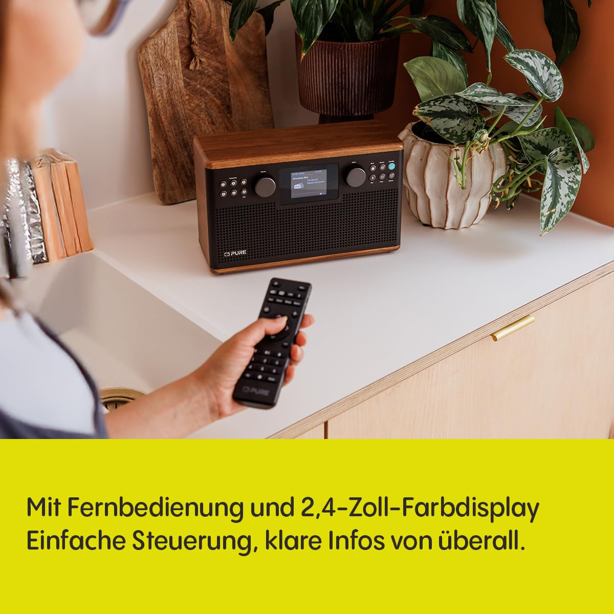 pure-classic-h6-kaffeebraun-walnuss-hi-fi-stereo-dab-radio-und-tisch-musikanlage image 6