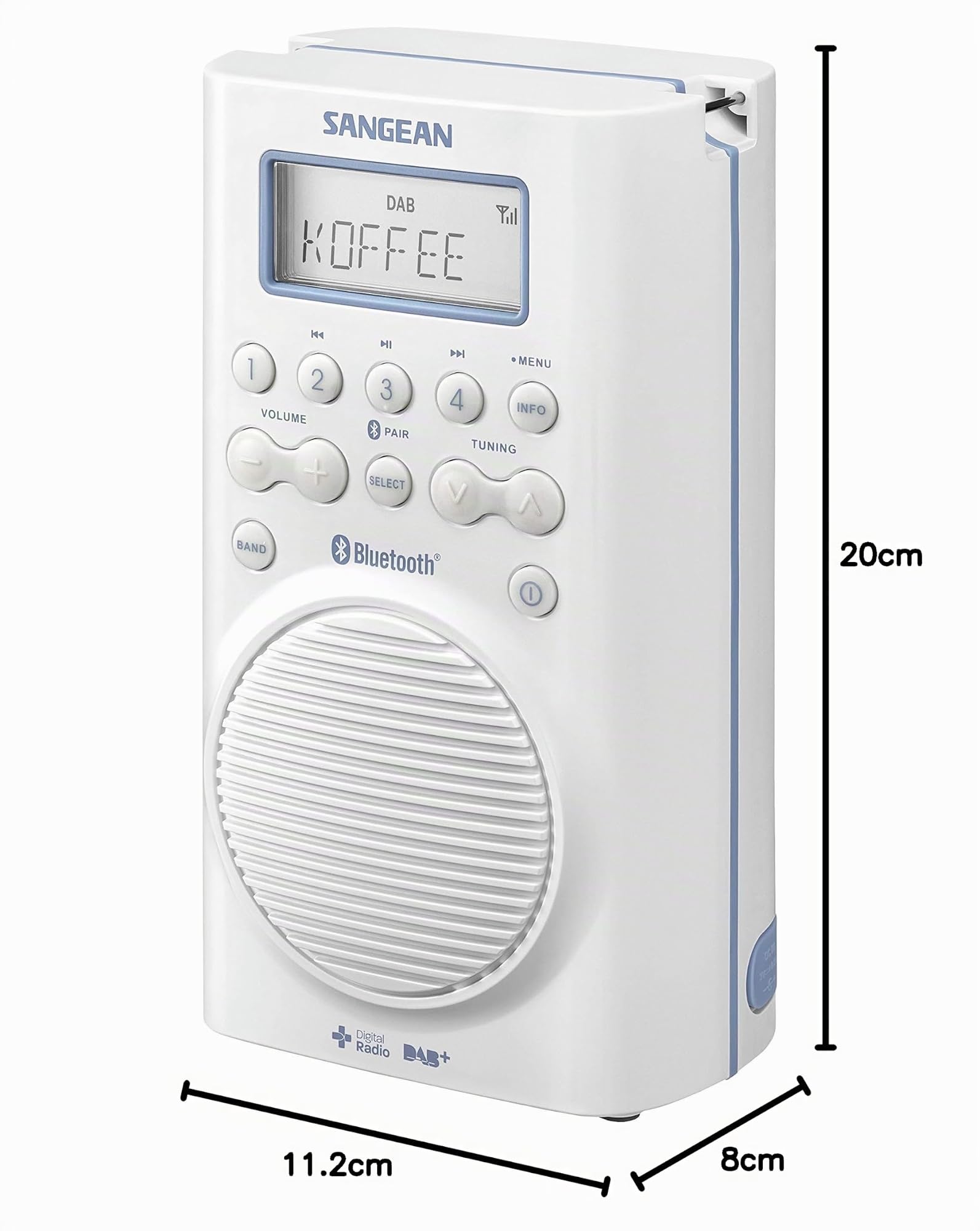 sangean-h-205-bt-wasserdichtes-dab-ukw-radio-mit-bluetooth-jis7-8-senderspeicher image 6