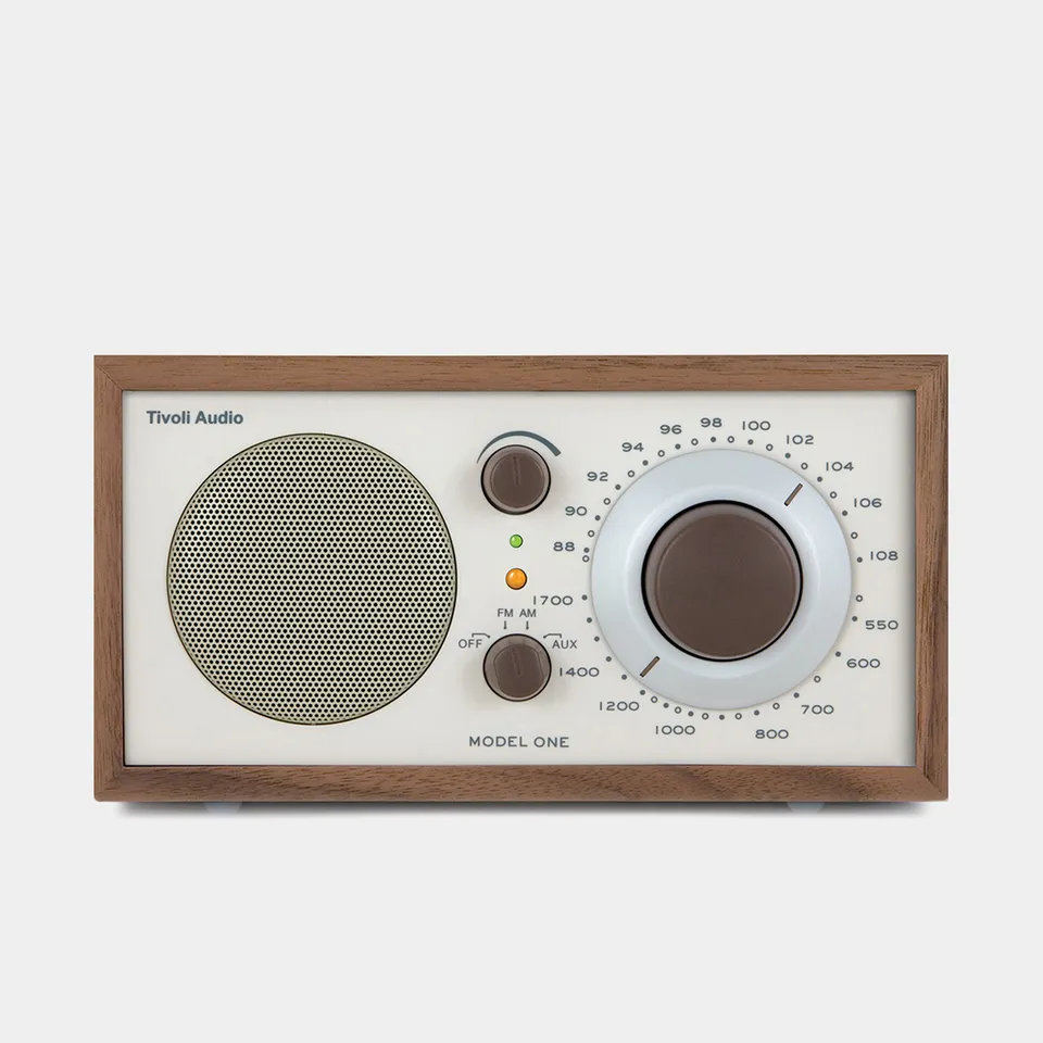 tivoli-audio-model-one-am-fm-tischradio-mit-handgefertigtem-holzgeh-use-und-aux- image 1